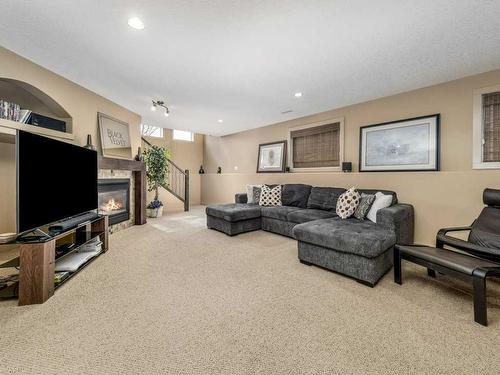 135 Grand River Boulevard West, Lethbridge, AB - Indoor With Fireplace