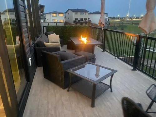 118 Goldenrod Road West, Lethbridge, AB - Outdoor With Deck Patio Veranda With Exterior