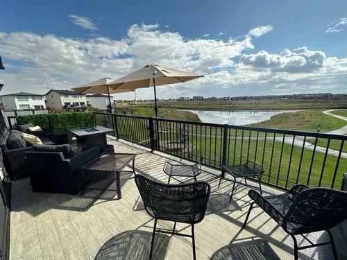 118 Goldenrod Road West, Lethbridge, AB - Outdoor With Deck Patio Veranda With View