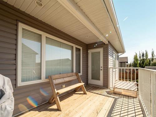 314 11B Street, Nobleford, AB - Outdoor With Deck Patio Veranda With Exterior