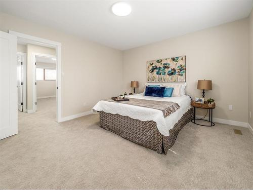 260 Coachwood Point West, Lethbridge, AB - Indoor Photo Showing Bedroom