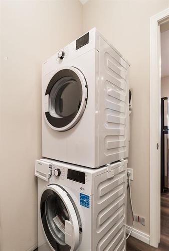 5-121 Silkstone Road West, Lethbridge, AB - Indoor Photo Showing Laundry Room