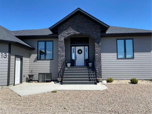 13 Grasslands Road, Rural Taber, M.D. Of, AB - Outdoor With Facade