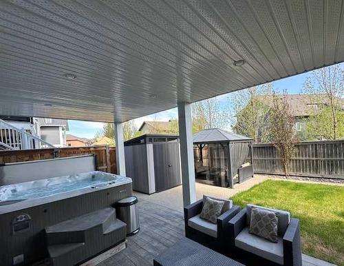 24 Stonecrest Point West, Lethbridge, AB - Outdoor With Deck Patio Veranda With Exterior