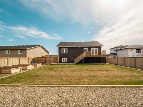 1026 7 Street West, Barnwell, AB - Outdoor With Deck Patio Veranda With Backyard With Exterior