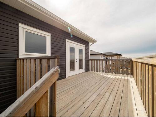 1026 7 Street West, Barnwell, AB - Outdoor With Deck Patio Veranda With Exterior