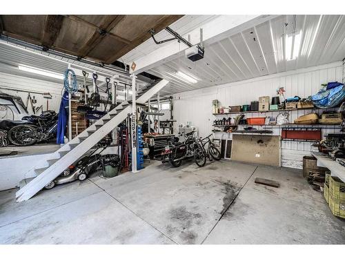 704 Schofield Street, Pincher Creek, AB - Indoor Photo Showing Garage