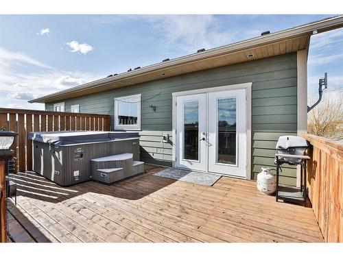 705 10 Avenue West, Barnwell, AB - Outdoor With Deck Patio Veranda With Exterior