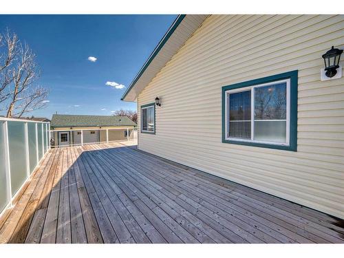 338 4A Street, Stirling, AB - Outdoor With Deck Patio Veranda With Exterior