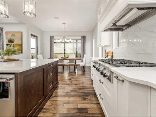 202 Canyon Estates Way West, Lethbridge, AB - Indoor Photo Showing Kitchen With Upgraded Kitchen