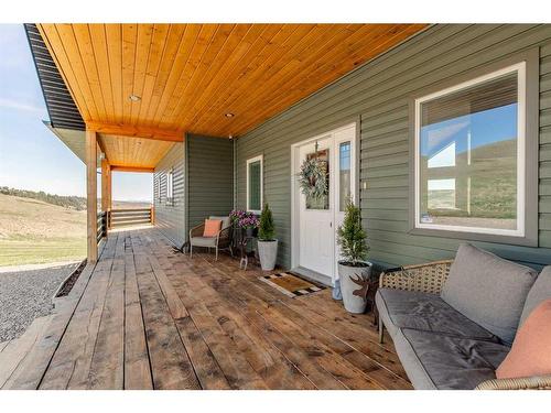 9205 Range Road 1-4, Rural Pincher Creek No. 9, M.D. Of, AB - Outdoor With Deck Patio Veranda With Exterior