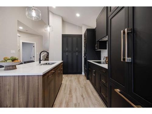 30 Blackwolf Pass North, Lethbridge, AB - Indoor Photo Showing Kitchen With Double Sink With Upgraded Kitchen