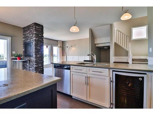 1569 Coalbanks Boulevard West, Lethbridge, AB - Indoor Photo Showing Kitchen With Double Sink