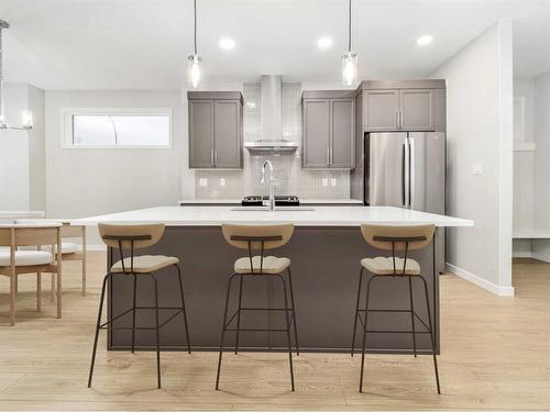 4602 26 Avenue South, Lethbridge, AB - Indoor Photo Showing Kitchen With Upgraded Kitchen