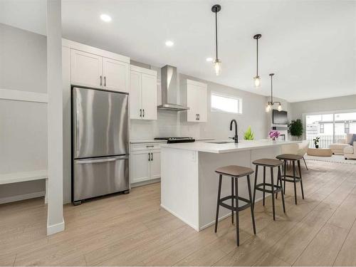 4606 26 Avenue South, Lethbridge, AB - Indoor Photo Showing Kitchen With Upgraded Kitchen