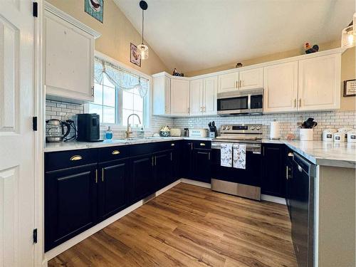 672 Parkside Green, Coaldale, AB - Indoor Photo Showing Kitchen With Upgraded Kitchen