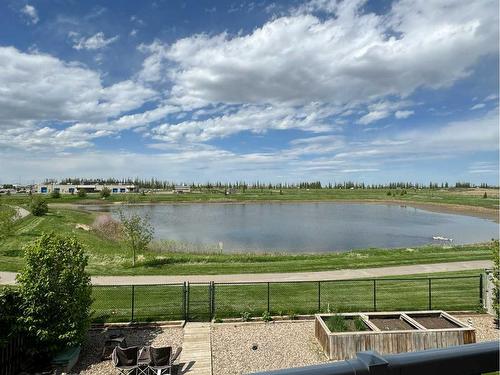 672 Parkside Green, Coaldale, AB - Outdoor With Body Of Water With View