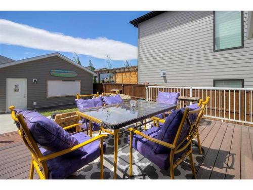 55 Riverhurst Cove West, Lethbridge, AB - Outdoor With Deck Patio Veranda With Exterior