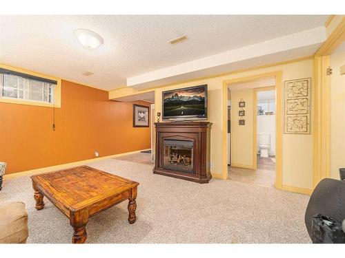 406 27 Street South, Lethbridge, AB - Indoor With Fireplace