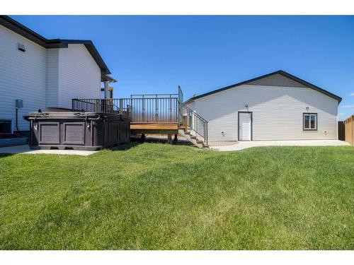 734 Greywolf Run North, Lethbridge, AB - Outdoor With Deck Patio Veranda With Exterior