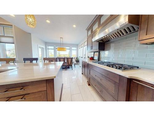 328 Stonecrest Place West, Lethbridge, AB - Indoor Photo Showing Kitchen With Upgraded Kitchen