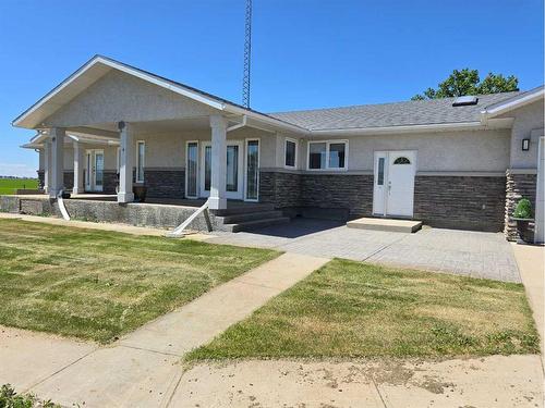 94065 Rr 211, Rural Lethbridge County, AB - Outdoor With Deck Patio Veranda With Facade