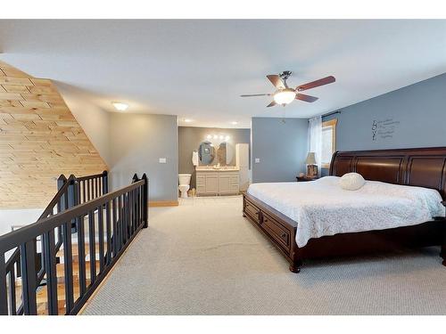 383066 And 383054 Range Road 7-3, Rural Clearwater County, AB - Indoor Photo Showing Bedroom