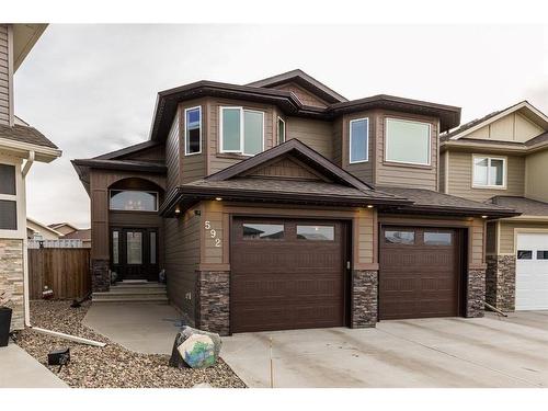 592 Sixmile Crescent South, Lethbridge, AB - Outdoor With Facade