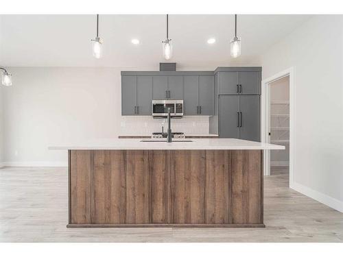 8601 24 Avenue, Coleman, AB - Indoor Photo Showing Kitchen With Upgraded Kitchen