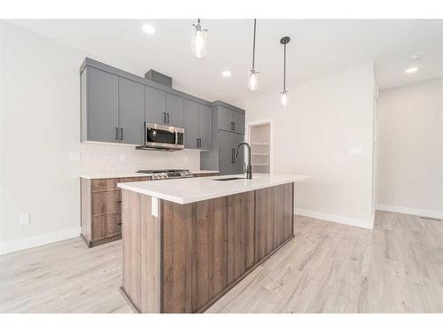 8601 24 Avenue, Coleman, AB - Indoor Photo Showing Kitchen With Upgraded Kitchen