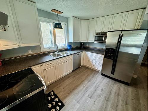 6 Larkspur Road North, Lethbridge, AB - Indoor Photo Showing Kitchen With Double Sink