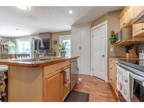 752 Red Crow Boulevard West, Lethbridge, AB - Indoor Photo Showing Kitchen With Double Sink