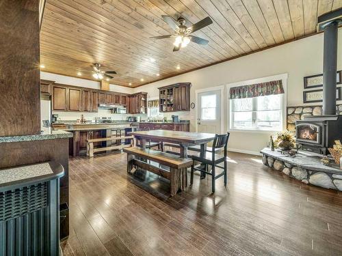 3 Lakeview Drive, Rural Taber, M.D. Of, AB - Indoor With Fireplace