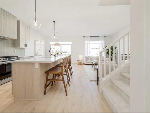 6 Blackwolf Pass North, Lethbridge, AB - Indoor Photo Showing Kitchen With Upgraded Kitchen