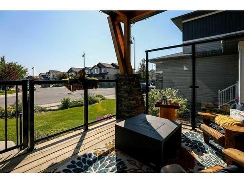 22 Northlander Road West, Lethbridge, AB - Outdoor With Deck Patio Veranda With Exterior