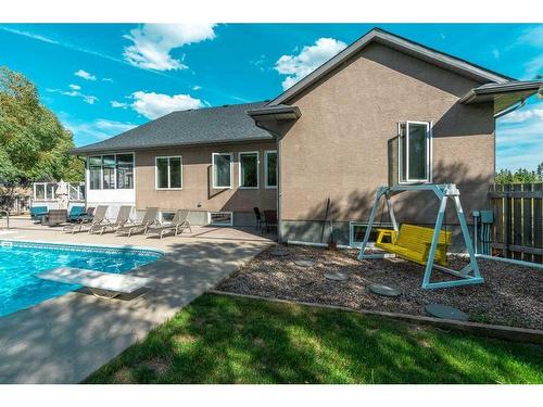 29 Huckleberry Crescent, Rural Taber, M.D. Of, AB - Outdoor With In Ground Pool