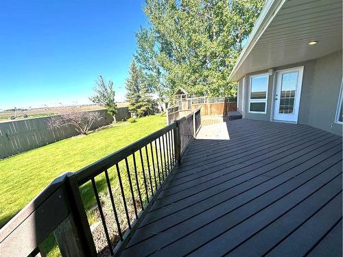 627 Maple Place, Picture Butte, AB - Outdoor With Deck Patio Veranda With Exterior