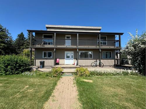 21351 Twp 443, Ferintosh, AB - Outdoor With Deck Patio Veranda With Facade