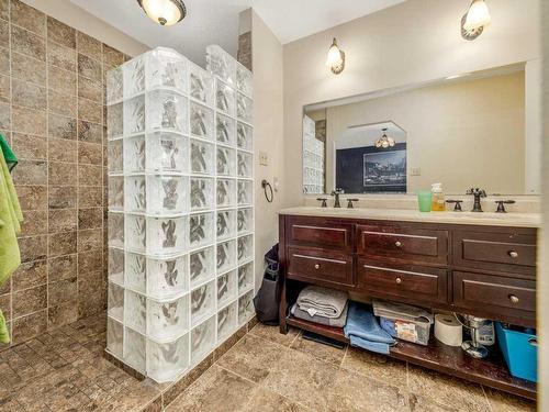 203 Ryerson Road West, Lethbridge, AB - Indoor Photo Showing Bathroom