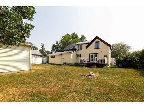 4936 50 Avenue, Stavely, AB - Outdoor With Deck Patio Veranda With Exterior