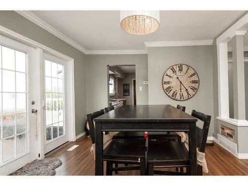 4936 50 Avenue, Stavely, AB - Indoor Photo Showing Dining Room