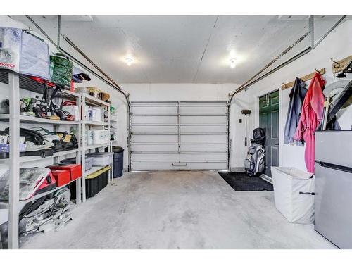 23017 27 Avenue, Bellevue, AB - Indoor Photo Showing Garage