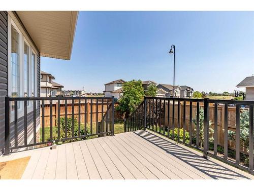 124 Cabot Landing West, Lethbridge, AB - Outdoor With Balcony With Exterior