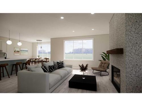 3036 21 Street, Coaldale, AB - Indoor Photo Showing Living Room