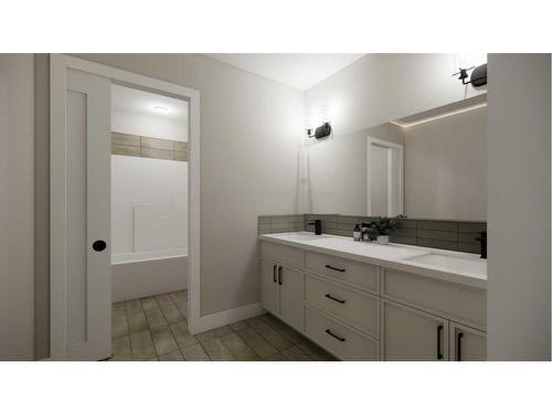 3036 21 Street, Coaldale, AB - Indoor Photo Showing Bathroom