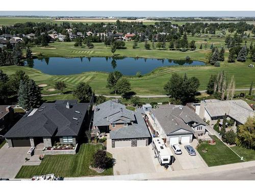 136 Fairway Drive, Coaldale, AB - Outdoor With Body Of Water With View