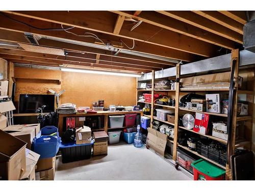 132 2 Street South, Lomond, AB - Indoor Photo Showing Basement