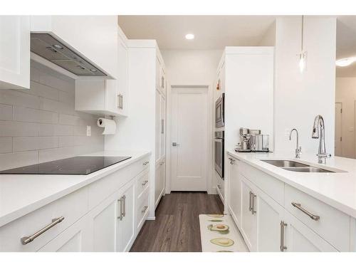 2709 44 Street South, Lethbridge, AB - Indoor Photo Showing Kitchen With Double Sink With Upgraded Kitchen