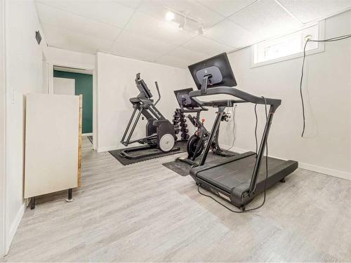 1803 22 Street South, Lethbridge, AB - Indoor Photo Showing Gym Room