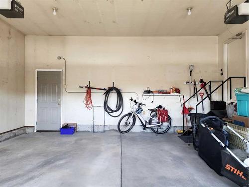 3805 Redwood Road South, Lethbridge, AB - Indoor Photo Showing Garage